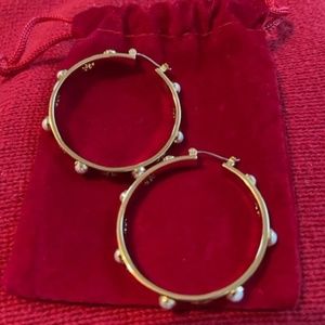 Tory Burch Hoop Earrings